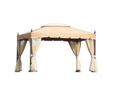 China Outdoor Aluminum Waterproof Garden Gazebo Tents Straight Tying Type Roman Tent for sale