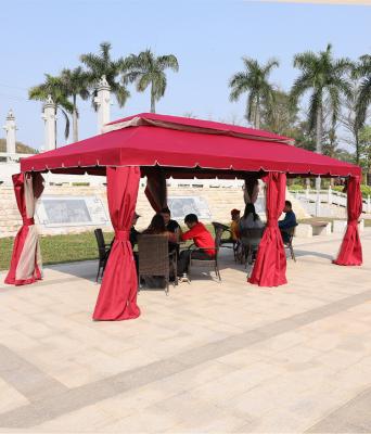 China Straight Bracing Type Cheap Roman Awning 4*6 Car Roof Awning Roof Tent for sale