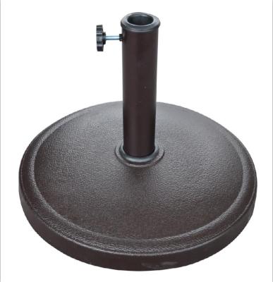 China Wholesale Cheap Outdoor Umbrella Base Furniture Outdoor Umbrella Base Around Plastic Stand for sale