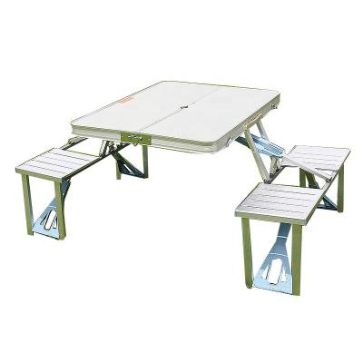 China High Quality Portable Outdoor Aluminum Camping Folding Table Outdoor Table Picnic Table Folding Aluminum Table for sale