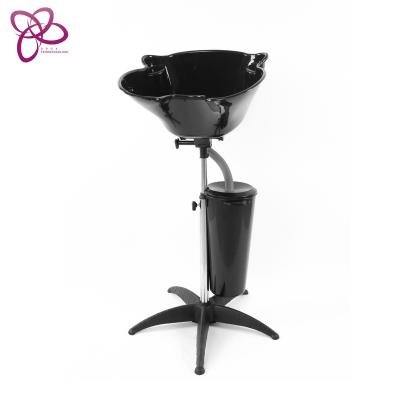 China Washable portable barber shop home salon furniture, hairdressers shampoo basins for sale