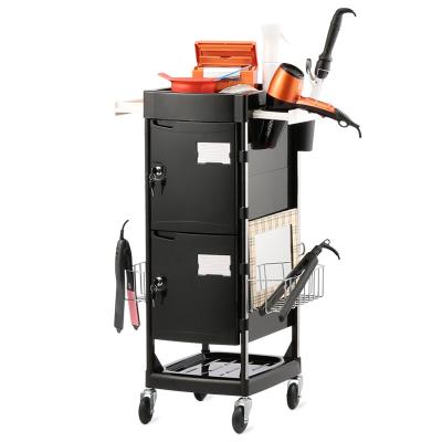 China Four Wheel Ultra - Large Capacity Industrial Salon Trolley Lockable Beauty Equipment for sale