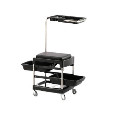 China 2020 modern new fashion X24 pedicure trolley/manicure trolley salon trolley chair roolling chair for sale