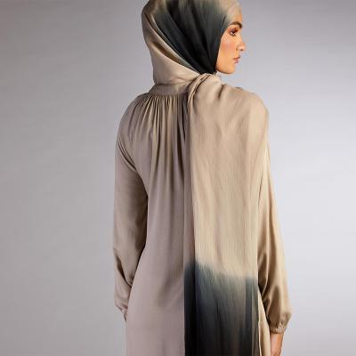 China Wholesale dubai muslim islamic abaya eid clothing robe long robe maxi plus size is welcomed for sale