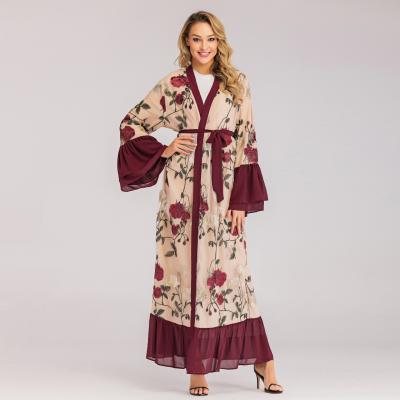 China New Arrivals Summer Skirt Beautiful Long For Women Islamic Kaftan Clothing Kimono Dress Plus Size Welcomed for sale