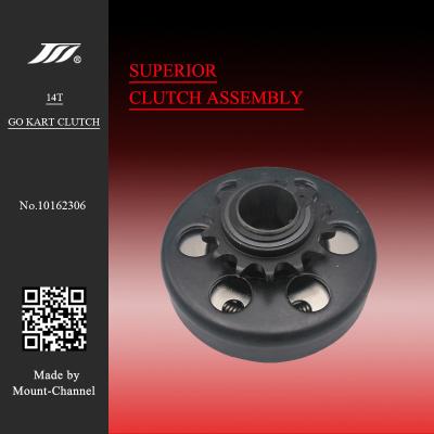 China Iron racing to go kart clutch 14t gokart centrifugal clutch for sale