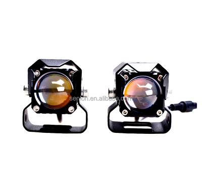 China Motorbike Lighting System Mini Driving Light Luces Led Lens 27W 4000Lm Faros Moto Auto Lamps LED Work Light Bars for sale