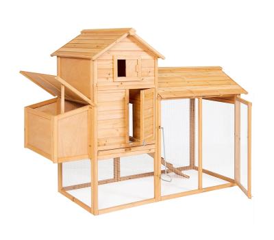 China Outdoor Hutch Indoor Cheap Wooden Chicken Cage Use Breathable Chicken Cages Running Chicken Cage for sale