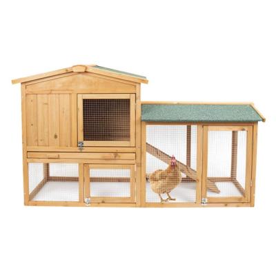 China Factory Price Enterprise Breathable Outdoor Indoor Outdoor Wooden Chicken Cage Hen House And Strong Wooden Chicken Cage for sale