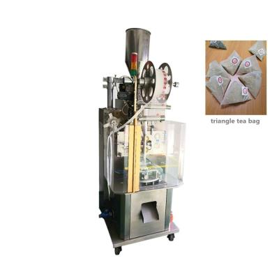 China Low cost price automatic small vertical used  triangle tea leaf bag sachet packing machine for small business for sale