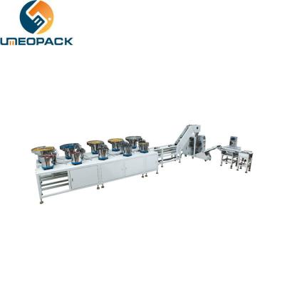 China Screw counting and packing machine for plastic parts automatically weighing for sale