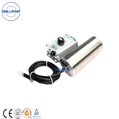 China Machinery Repair Shops Factory Price Chrome Plated Stainless Steel 76mm Diameter AC Polishing Drum Motor With Order Card for sale