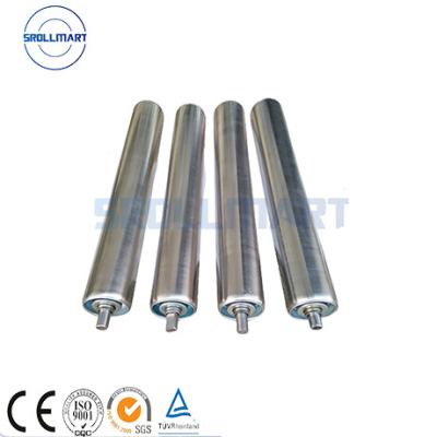 China Heavy Duty Machinery Repair Shops Zinc Plating Gravity Conveyor Roller Stainless Steel For Factory Warehouse for sale