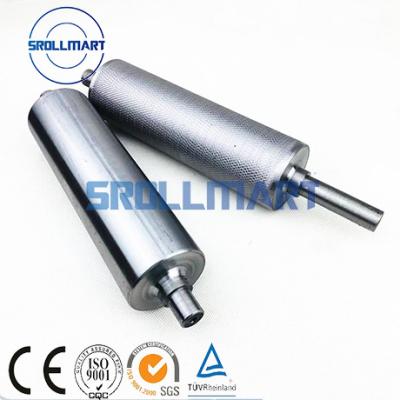 China Machinery Repair Shops Customize 30mm 35mm 40mm Diameter Machine Driven Roller Galvanized Knurled Roller For Supermarket for sale