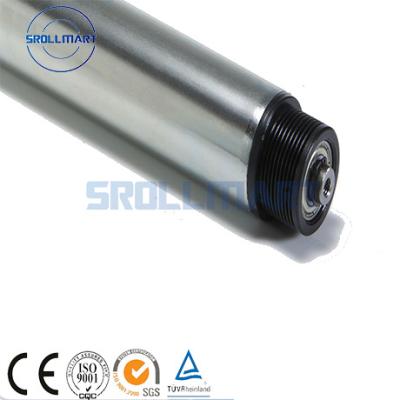 China Machinery Repair Shop Srollmart Manufacturer Poly V Conveyor Roller Waterproof DustPoof Carbon Steel With End Bearing for sale