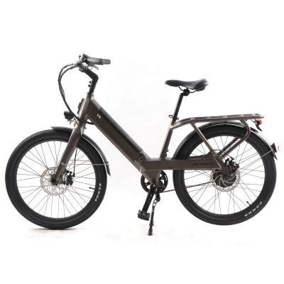 China EU UK USA Aluminum alloy 20 24 26 inch 250W 500W 1000W folding electric fat tire small bicycle electric bike ebike for sale