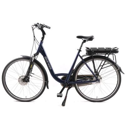 China Aluminum alloy electric bike 36V 250W Front Hub Motor Nexus 29 inch city 3/7 speed EU standard ebike for women for sale