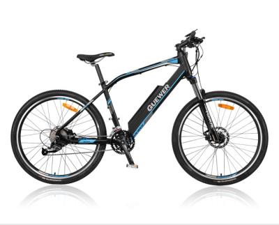 China Guewer 500W Aluminum Alloy Mountain e Bike Off Road Integrated Lithium Battery Electric Mountain Bike 700C/27.5 Inch for sale