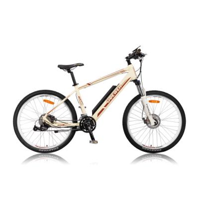 China Aluminum Alloy Guewer 500W Electric Mountain Bike Off Road Integrated Lithium Battery Electric Mountain Bike 700C/27.5 Inch For Women for sale