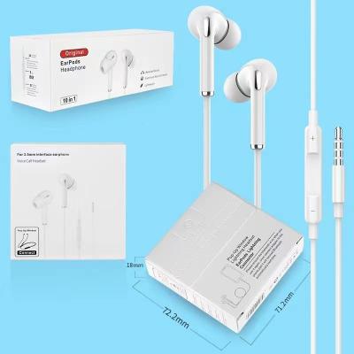 China Hot Sale Factory Wholesale Earhones 3.5mm Cable Type C High Fidelity Stereo In-Ear With MIC For Huawei For Iphone 13 12 11 8 7 X for sale