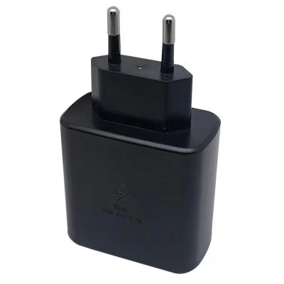 China 2021 Hot EU USA 45W USB-C Super Fast Charging Mobile Phone Sela Samsung EP-TA845 45W USB Type C PD Wall Charger for sale