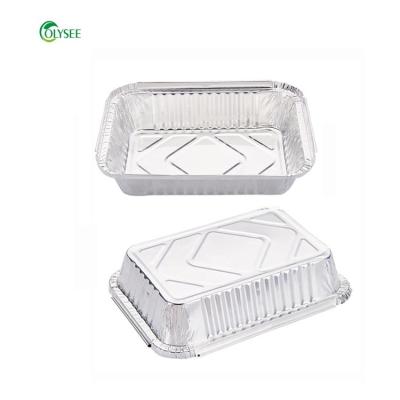 China Disposable Food Packaging Aluminum Foil Containers/Pan/Tray/Box Supplier for sale