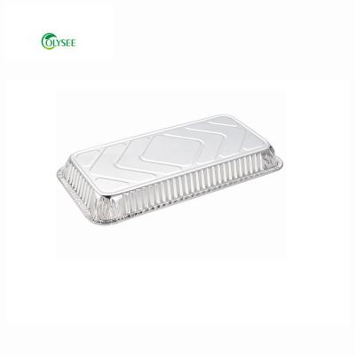 China Disposable Food Aluminum Foil Grill Drip Pans Roasting Aluminum Foil Turkey Casserole for sale