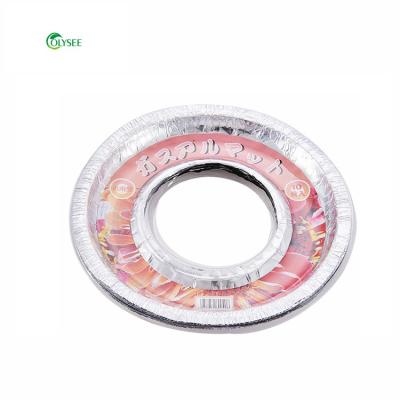 China Kitchen Use Disposable Stove Guard Aluminum Foil Round Gas Burner Bib Liners Covers for sale