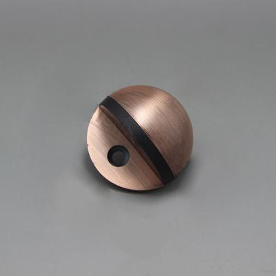 China Modern High Quality Decorative Stainless Steel Floor Door Stop Hardware for sale