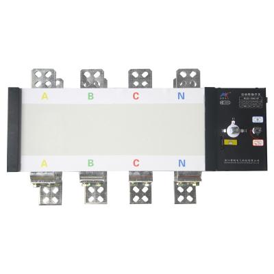 China Dual Power Automatic Switch 1000A Isolation Switch MLQ5 Emergency Power Three Phase Four Wire Switch 6ka for sale