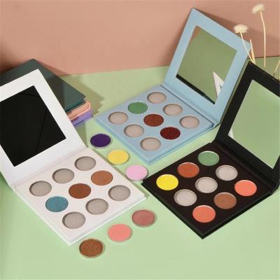 China Waterproof OEM Eyeshadow Palette Cosmetics High Color Matte Eyeshadow Palette Private Label for sale