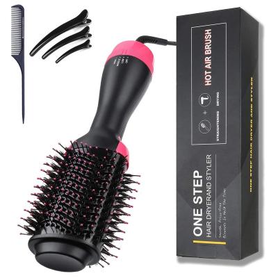 China Hot Selling Waterproof 3-in-1 Hair Dryer Brush Straightener Curler Hair Dryer Hair Combs and Volumizer Airbrush for Women for sale