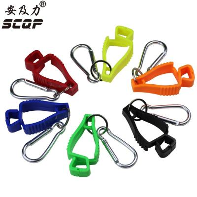 China All New Wholesale Original POM AT-13 SCQP Supplier Safety Plastic POM Glove Holder Utility Clip for sale