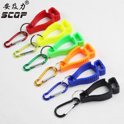 China Professional ODM\OEM Manufacturer Provide Safety Plastic Glove Holder Clip AT-10 With Metal Hook for sale