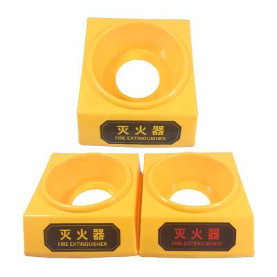 China Plastic S009 Holding Your Fire Extinguisher Firmly In Safe - Red Yellow Fire Extinguisher Mount Base Holder for sale