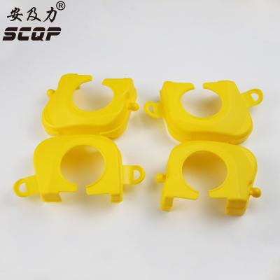 China Factory direct wholesale SCQP 48-50MM EVA+PE plastic scaffolding standard sizes steel plastic scaffold ties clamp for sale