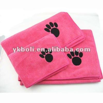 China Sustainable Pet Towel Magic Microfiber Magic Towel Cloth Super Absorbent for sale