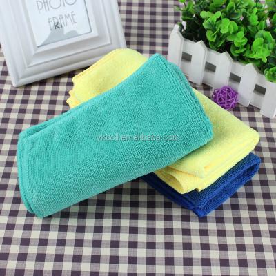 China Sustainable Non-linting Microfiber Car Cleaning Towel Car Wash Cloth Wiping Rags for sale