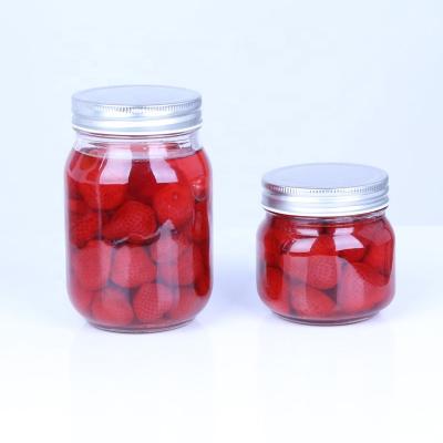 China ECO-frendly Airtight Mason 8 oz Glass Jam Jar with Lid for sale