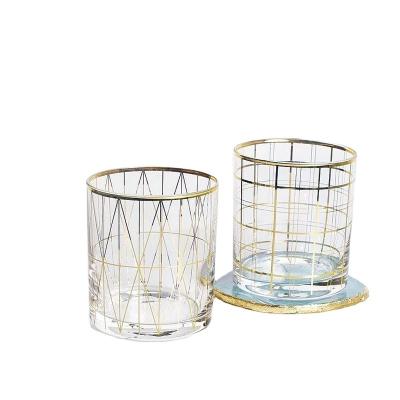 China Minimalist China Glassware Water Pressed Water Wine Juice White Red Fruit Wholesale Glass Tumblers for sale