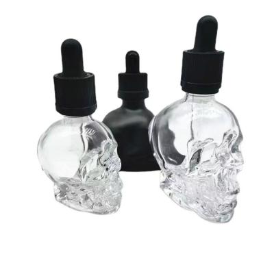 China 30ml 60ml 120ml Essential Oil China Supplier Unique Shape Dropper Glass Bottle for sale