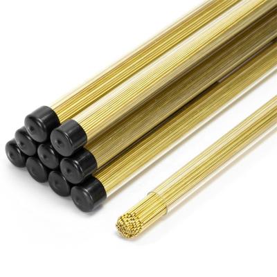 China EDM Drilling For Drillington Big Quality 1.4mm EDM Electrode Brass Copper Tube Blind Hole Multichannel 1.5mm Electrode EDM Tube Brass Copper Tube For Small Hole Drilling for sale