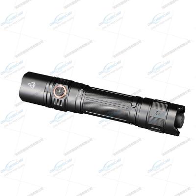 China IP68 waterproof emergency flashlight with power on indicator and low voltage warning function 357 meters super distance for sale