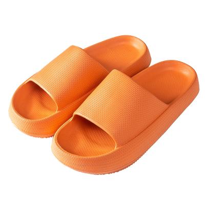 China Fashion New Bottom Fashion Trend Home Slippers Female 4cm Thick Eva Soft Bottom Custom Slides Inflatable Drawer Slide Slide for sale