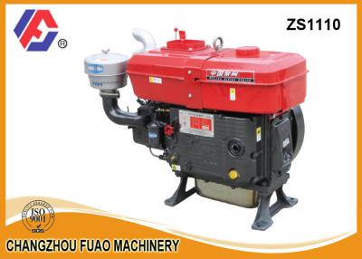 China Walking Tractor 20 HP Single Cylinder Water Cooled Diesel Engine ZS1110 for sale