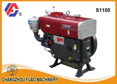 China Farm Machinery Single Cylinder Diesel Engine 15 HP S1100 For Waling Tractor for sale