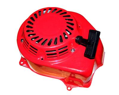 China Air Cooled Steel and Plastic Gasoline Engine Parts recoil start disc nylon black or red for sale