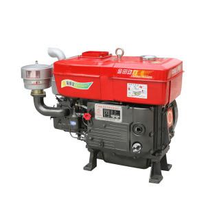 China Manual Single Cylinder Water cooled 4 stroke Diesel Engine 210KG for sale