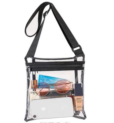 China Transparent Bag Bag Stadium Approved Transparent Wallet Together With Inner Bag for sale