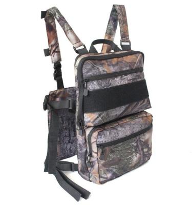 China Camouflage Outdoor Tactical Frontier Expandable CS Bag Backpack Tactical Vest for sale